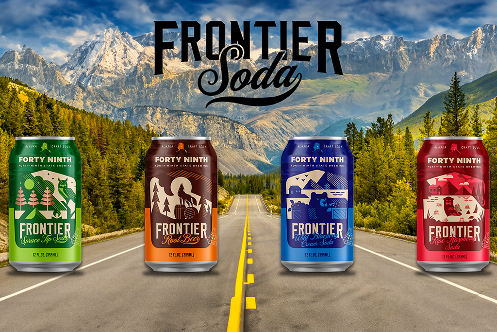 prospectors, alehouse, pizza, pizzeria, denali, denalilife, beer, draftbeer, alaska, alaskalife, frontiersoda, rootbeer, sprucetip, wildblueberrycream, riperaspberry